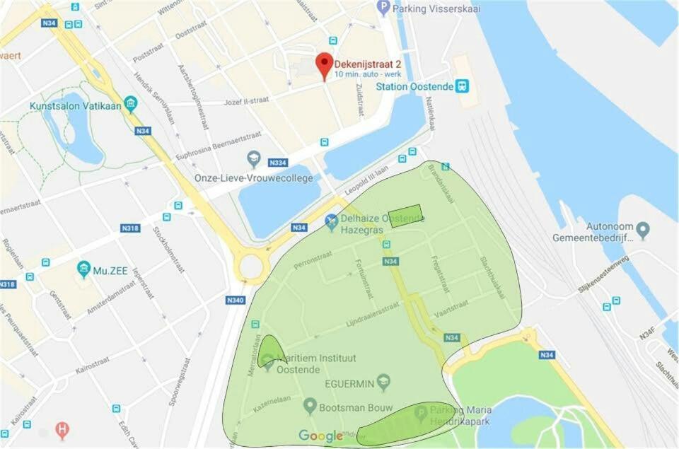 Appartement Aan Zee Ostenda Zewnętrze zdjęcie